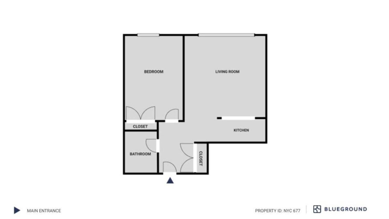 Chelsea 1br W Doorman Gym Nr High Line Nyc-677 Apartamento Nova York
